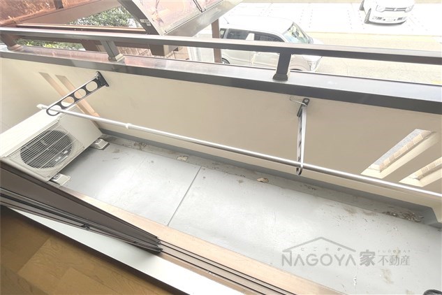 ヒルズ山花 ベランダ