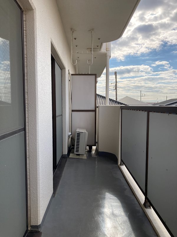 サニーレジデンス平塚Ⅰ ベランダ