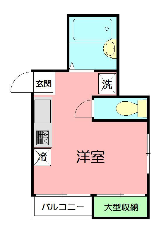 クレスト・ヒロ 203号室 間取り