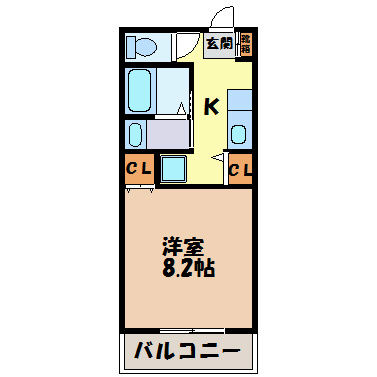 パックス御器所 間取り図