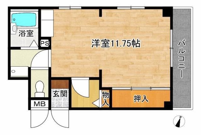 エーデル宝殿 間取り図