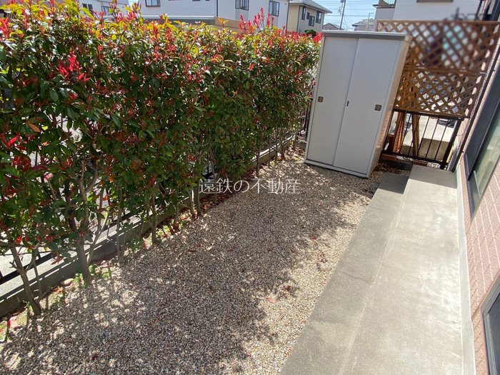 コーポ深町A ベランダ