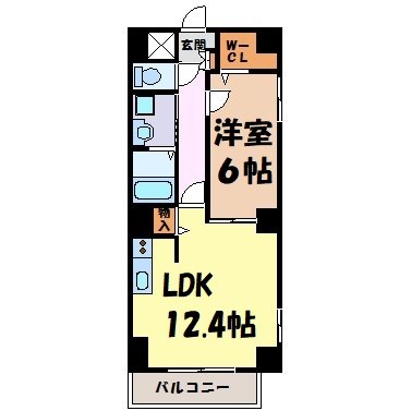Ｐ－ＳＱＵＡＲＥ　ＳＨＵＭＯＫＵ 間取り図