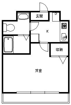 ライラック 301号室 間取り