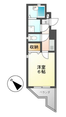 愛知県名古屋市昭和区川名町４丁目 間取り