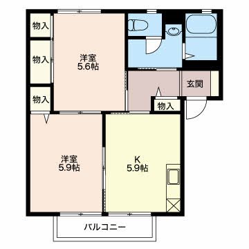 エイトフレグランス 間取り