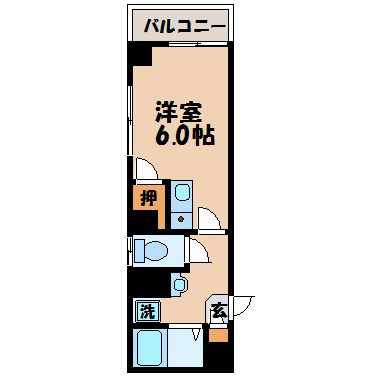 オランダ坂下ビル（大浦町） 間取り