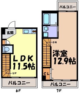ANNEX・IZUMI 間取り図