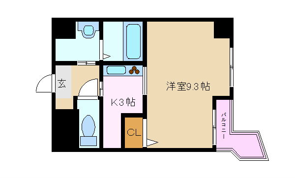 愛知県名古屋市千種区今池４丁目 間取り
