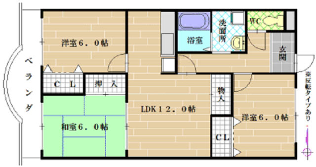 パレーシャル21 間取り