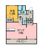 愛知県名古屋市名東区宝が丘 間取り