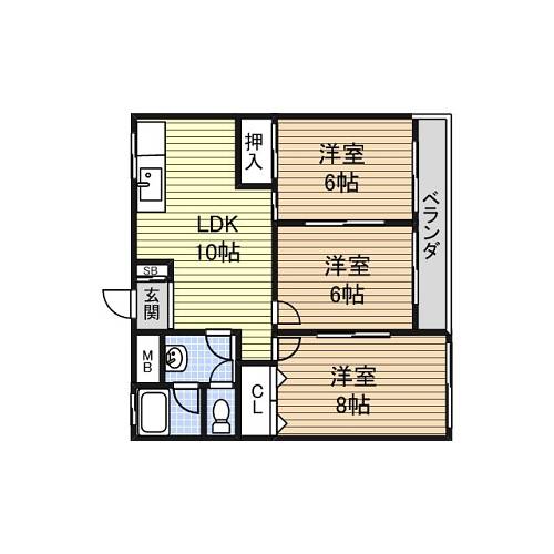 竹廣マンション 間取り