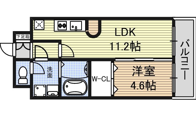 フォレシティ新栄 間取り