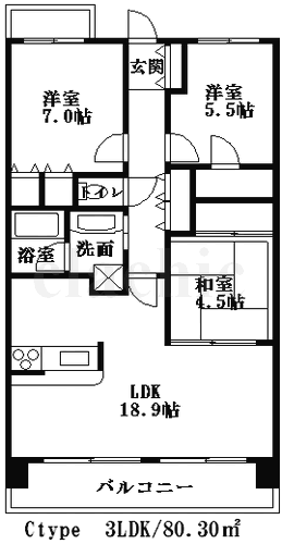 愛知県名古屋市千種区新池町１丁目 間取り