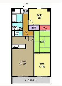 愛知県名古屋市千種区城山町１丁目 間取り
