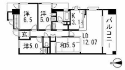 愛知県名古屋市昭和区広見町３丁目 間取り