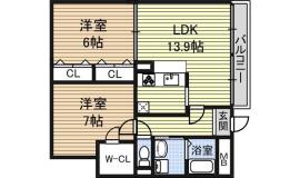 愛知県名古屋市中川区東起町３丁目 間取り