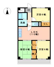 エクセル城西 間取り