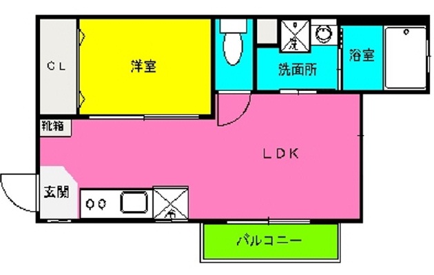 愛知県名古屋市中区正木４丁目 間取り