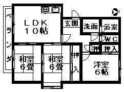 愛知県名古屋市昭和区大和町２丁目 間取り