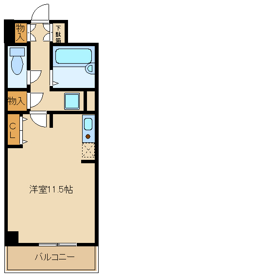 愛知県名古屋市中区千代田５丁目 間取り