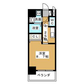 PRESTAGE名駅 間取り