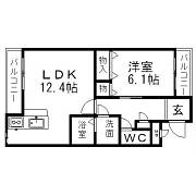 愛知県名古屋市中川区戸田ゆたか２丁目 間取り