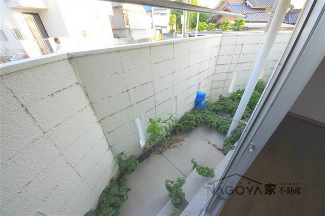 愛知県名古屋市千種区赤坂町５丁目 ベランダ