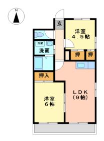愛知県名古屋市東区大幸１丁目 間取り