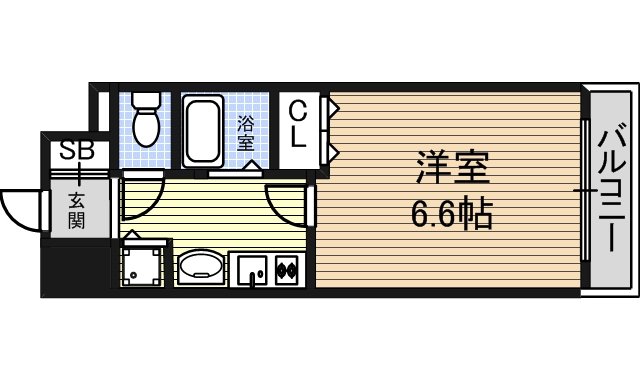 プレサンス大須観音駅前サクシード 間取り