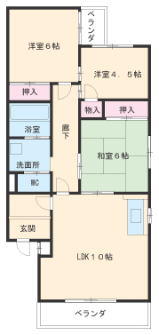 愛知県名古屋市千種区松竹町１丁目 間取り