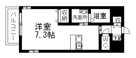 愛知県名古屋市中区千代田５丁目 間取り