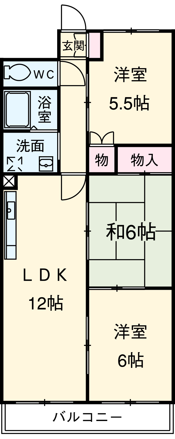 グラフィージュ 間取り