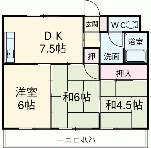 シャトーエビス 間取り