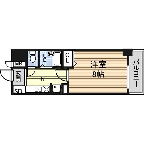 愛知県名古屋市西区名駅２丁目 間取り