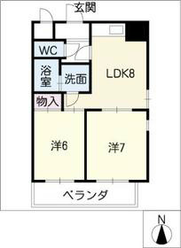 愛知県名古屋市東区出来町３丁目 間取り