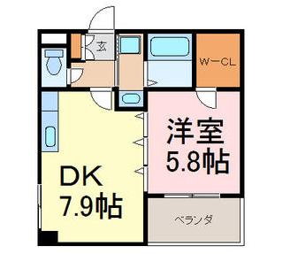 愛知県名古屋市中村区名駅２丁目 間取り