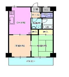 愛知県名古屋市中川区西日置１丁目 間取り