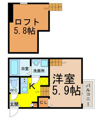 愛知県名古屋市中村区塩池町２丁目 間取り