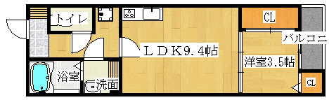 ＥＴＯＩＬＥ中村 間取り