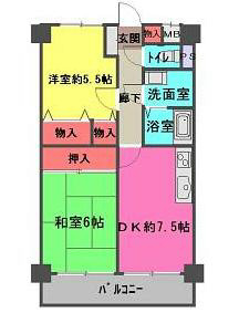 愛知県名古屋市千種区松軒２丁目 間取り