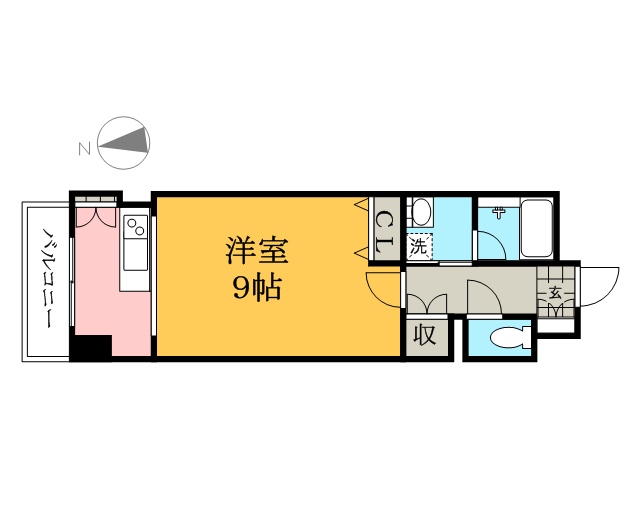 愛知県名古屋市中区上前津２丁目 間取り