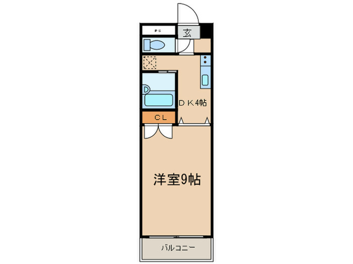 愛知県名古屋市中村区竹橋町 間取り