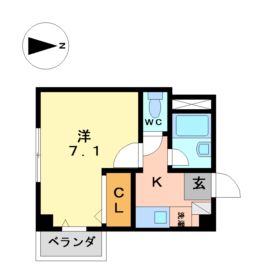 愛知県名古屋市中村区名西通３丁目 間取り