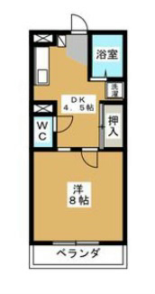 愛知県名古屋市東区徳川１丁目 間取り