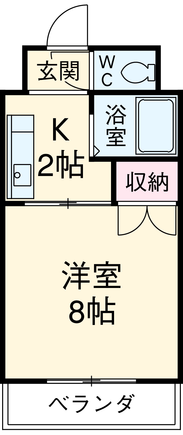愛知県名古屋市中村区烏森町３丁目 間取り