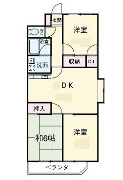 愛知県名古屋市中村区砂田町１丁目 間取り