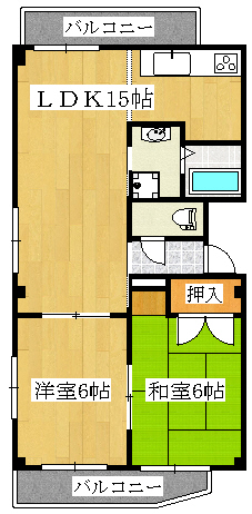 愛知県名古屋市千種区千種１丁目22-5 間取り