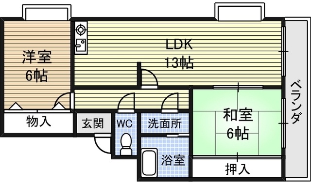 アビタシオン草薙 間取り