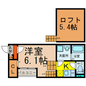 愛知県名古屋市東区矢田１丁目 間取り